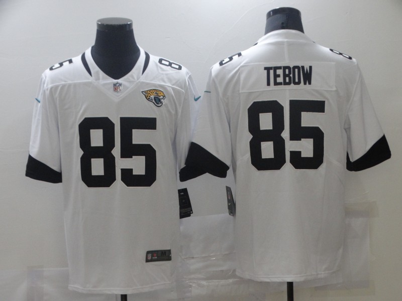 Men Jacksonville Jaguars #85 Tebow White Nike Vapor Untouchable Limited 2021 NFL Jersey->dallas cowboys->NFL Jersey